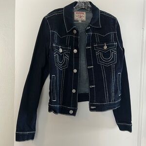 True Religion denim jacket - women’s size L